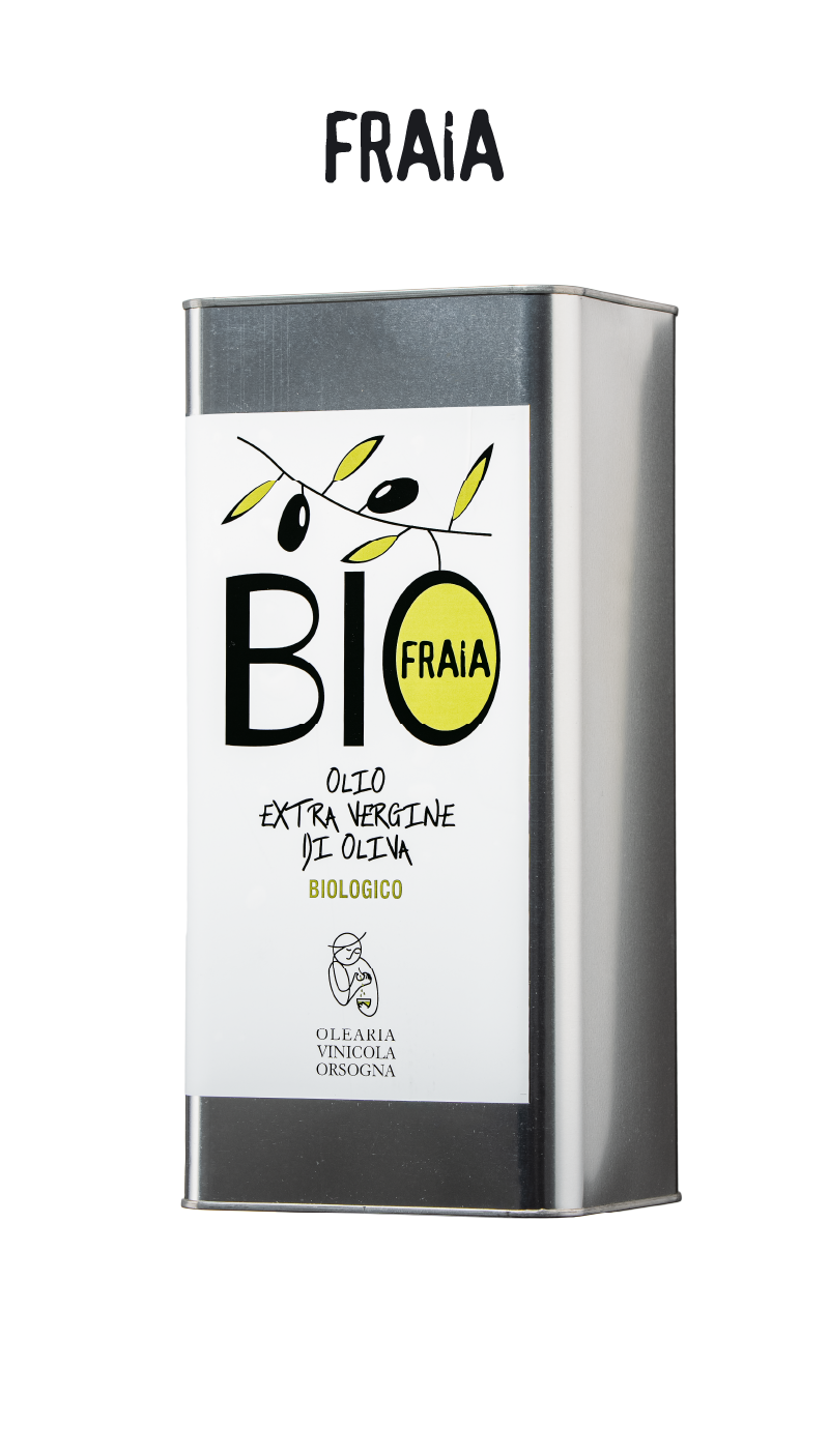 FRAIA <br> Olio extravergine di oliva 5L <br> biologico