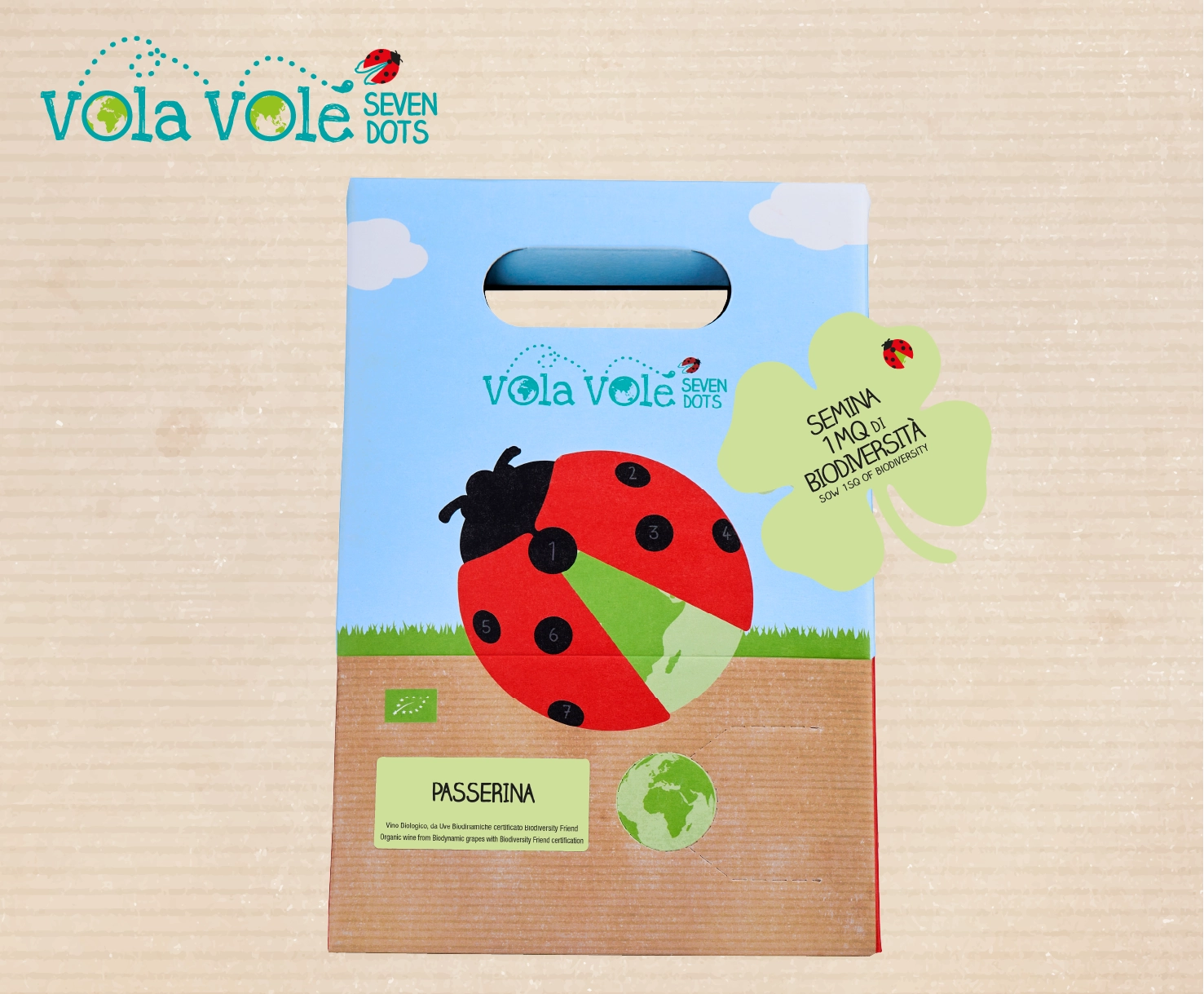 Vola Volé Seven Dots BIB 3L <br>Passerina