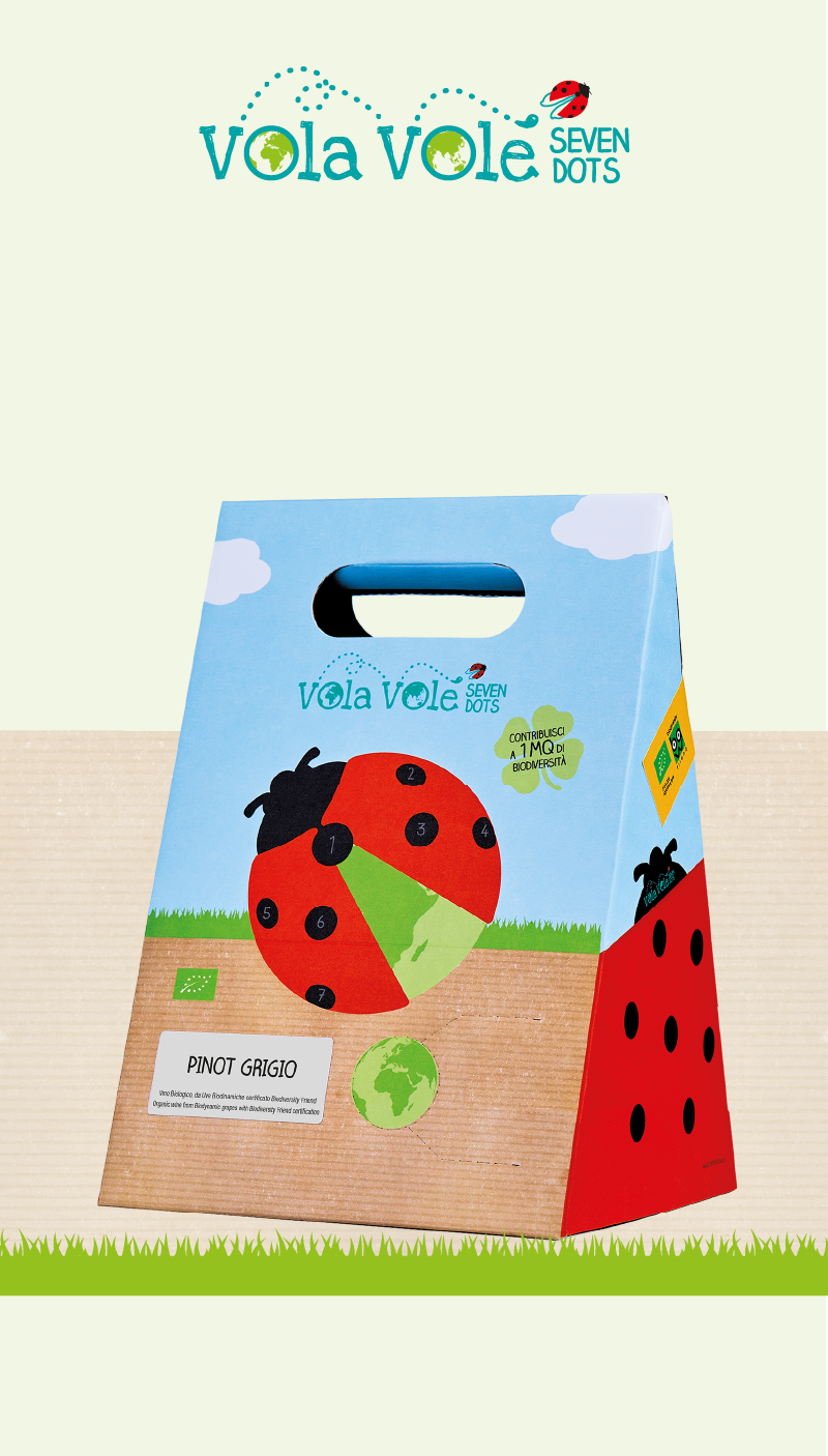 Vola Volé Seven Dots BIB 3L <br>Pinot Grigio