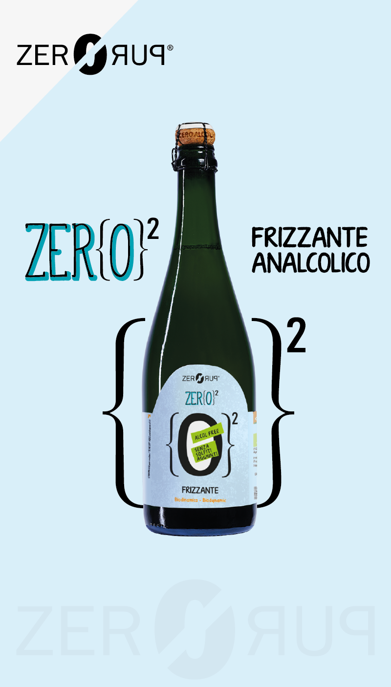Zeropuro ZER{O}² Frizzante Analcolico