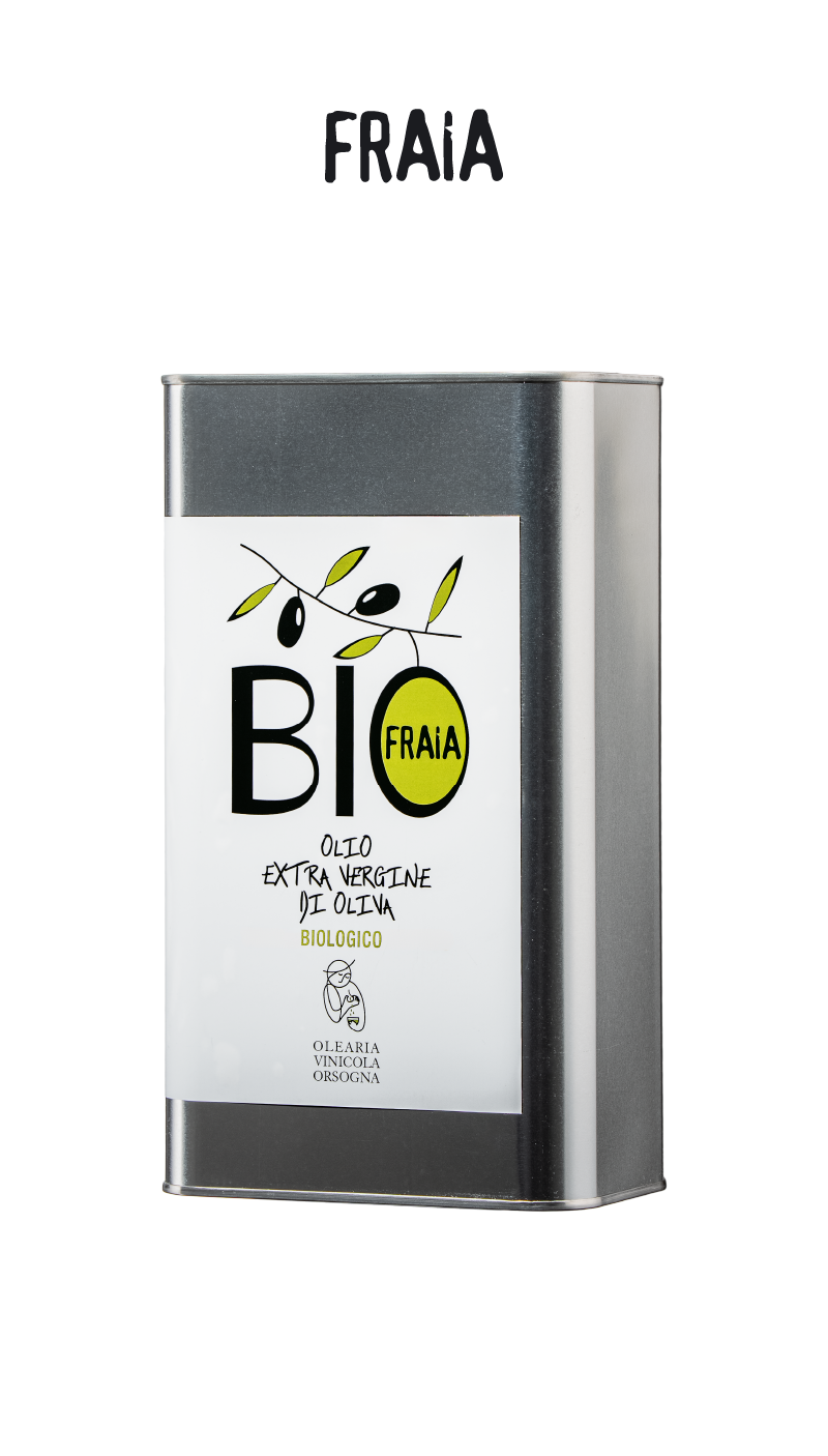 FRAIA <br> Olio extravergine di oliva 3L <br> biologico